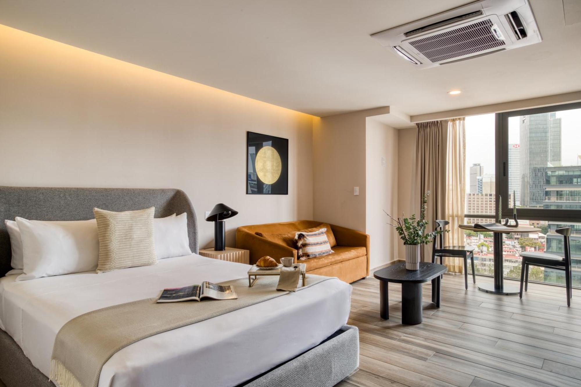 Aparthotel Uliv Cibeles Ciudad de México Pokoj fotografie