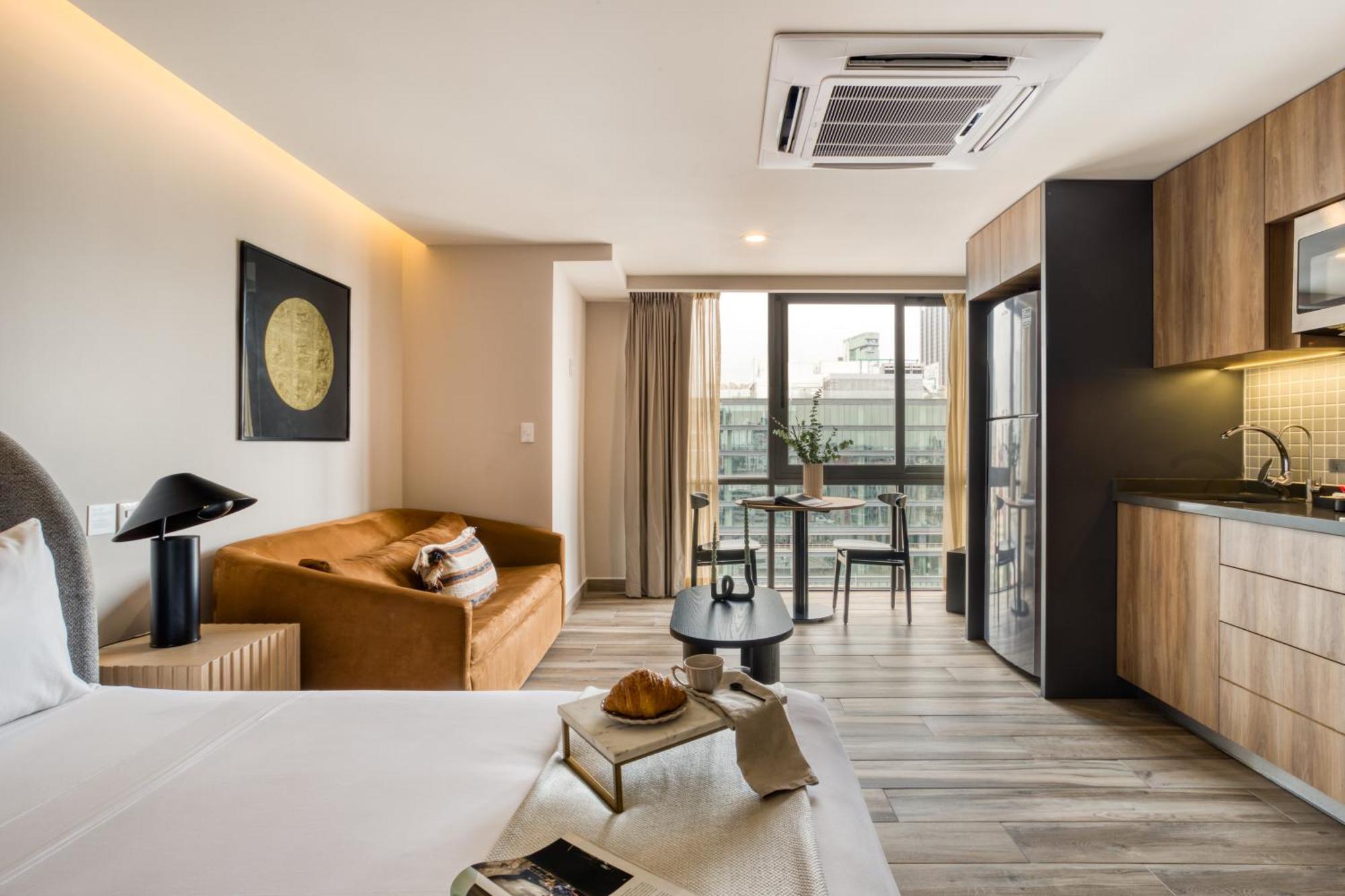 Aparthotel Uliv Cibeles Ciudad de México Pokoj fotografie