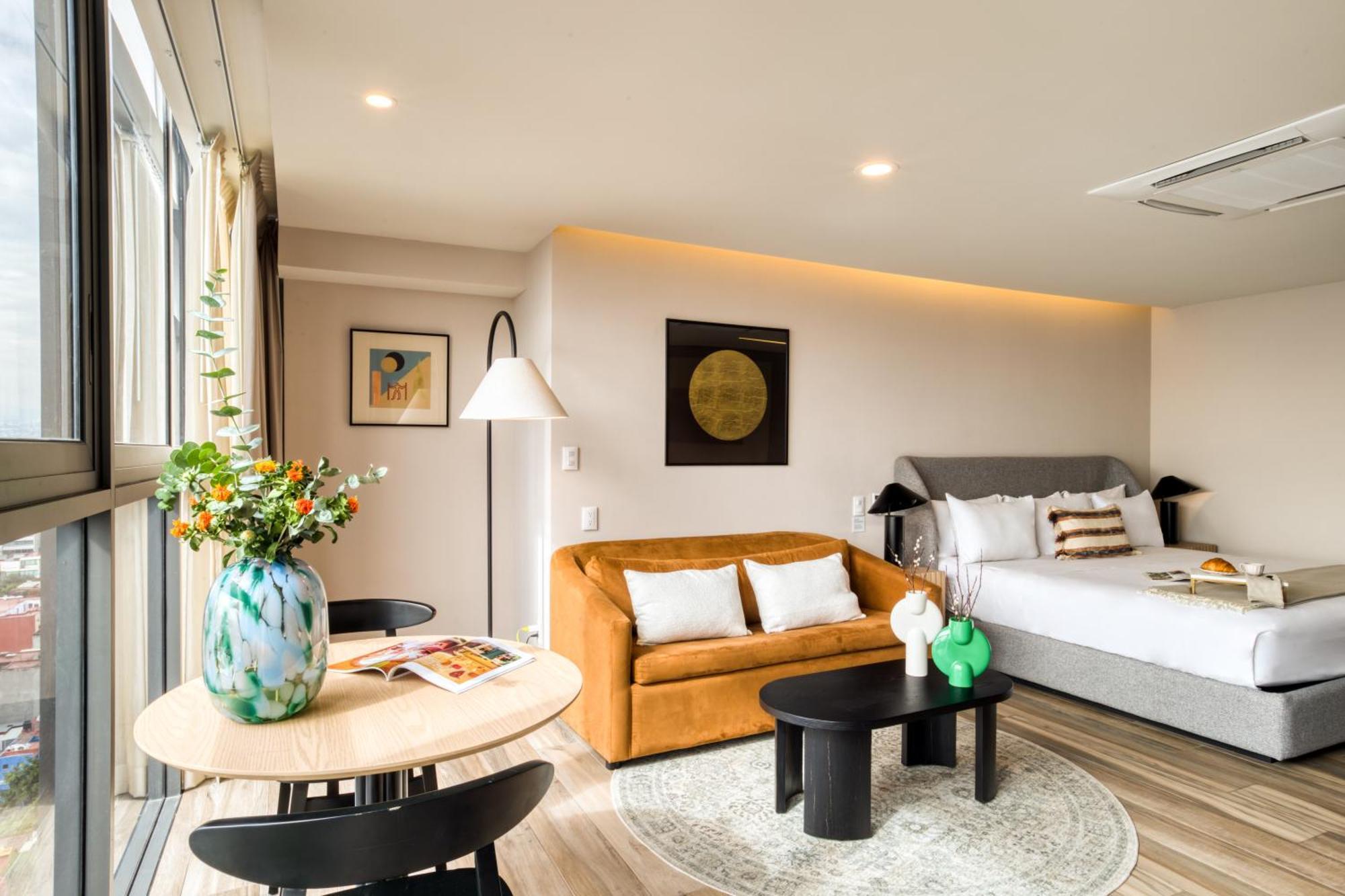 Aparthotel Uliv Cibeles Ciudad de México Pokoj fotografie
