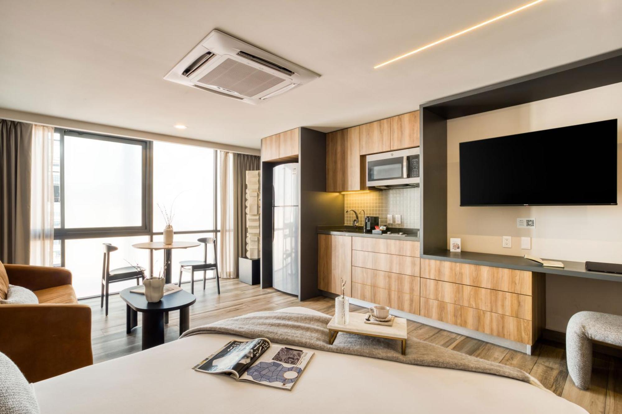 Aparthotel Uliv Cibeles Ciudad de México Pokoj fotografie